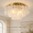 Modern 5 - Light Dimmable Flush Mount Lighting