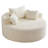 55'' Oversized Round Boneless Chaise Lounge Chair-128966218