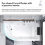 Baignoire autoportante autoportante une pièce pour adultes 59,06 "x 31,50"