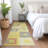 Cora Gold Washable Indoor-Outdoor Rug - -2018071894