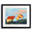 Red Sky Sunrise Print by Diana Johnson