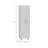 Halifax 2Door Rectangle Closet Pantry White-1224758111-1224758110