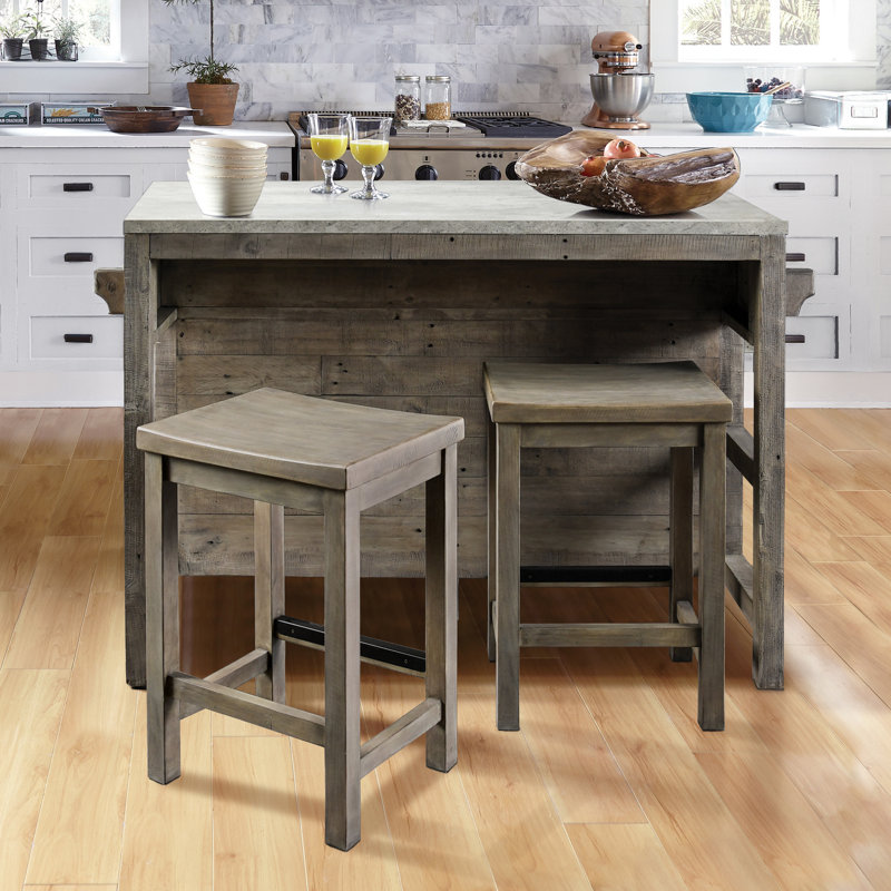 Quincy Solid Wood Stool