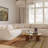 Lowman Walnut And Glass Round Coffee Table