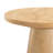 Astromeritis Round Solid Wood Base End Table-1021493189-1035098238