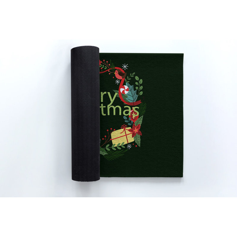 Non-Slip Christmas Outdoor Doormat