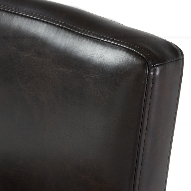 Ingleside Upholstered Counter Stool, Bar Stool (29" Seat Height), Brown