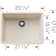 Precis SILGRANIT 24" Single Bowl Undermount Kitchen Sink