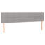 Lit sommier avec matelas Vidaxl gris clair-1095059009