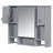 35'' X 28'' Modern Wall Mounted Bathroom Storage Cabinet-1972573061