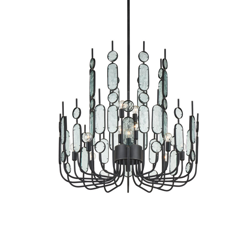 Ettore 12 - Light LED Chandelier