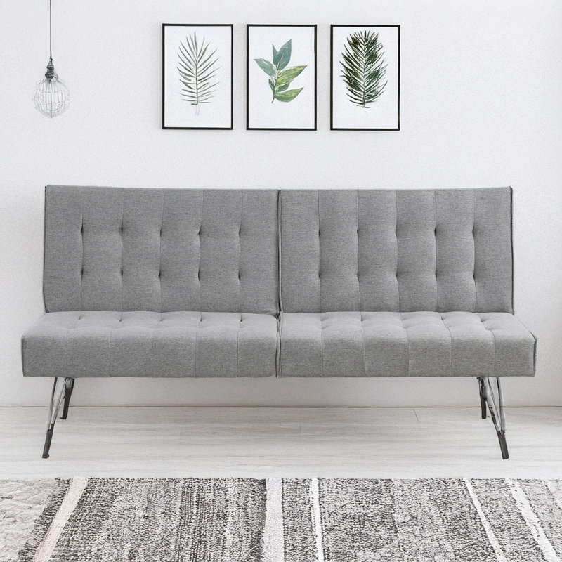 Futon canapé-lit simple chaise lit salon chaise longue