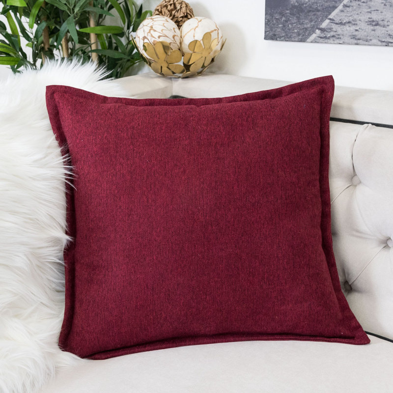 Throw Pillow, Red