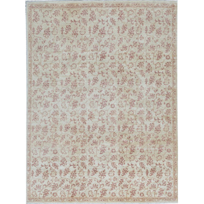 Ziegler Hand-Knotted High-Quality Beige Area Rug