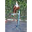 Very Detailed Eagle Standing On A Tree Branch Bronze Statue  24" X 28" X 66"H