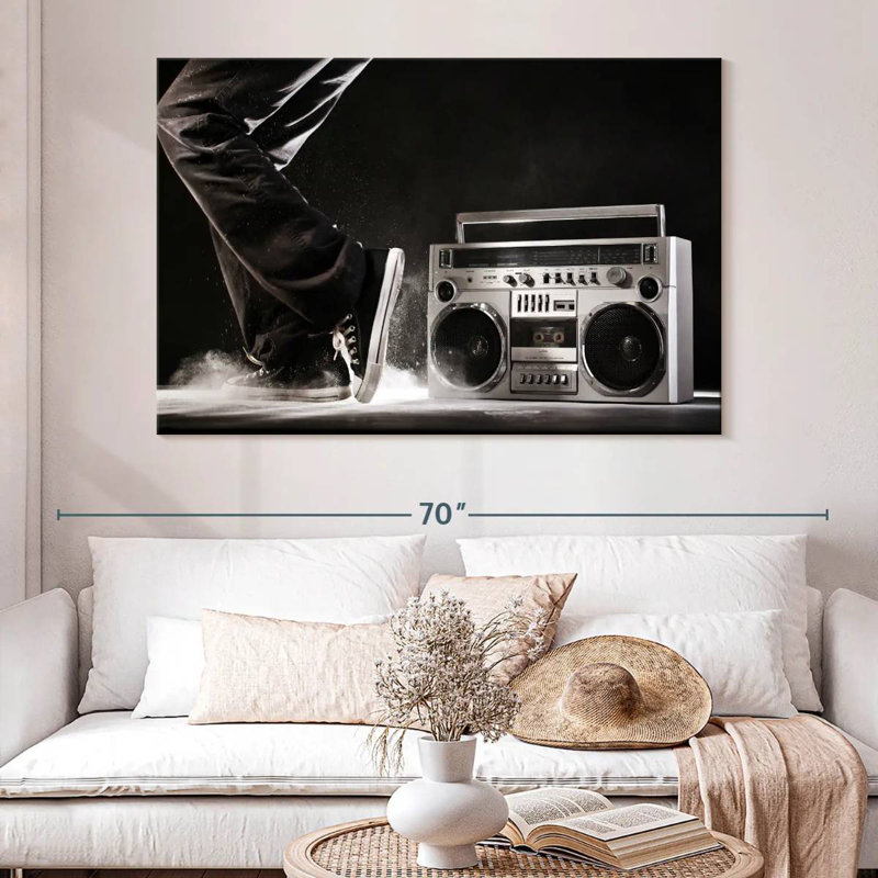 Abarca Street Boombox, 34" H x 51" W
