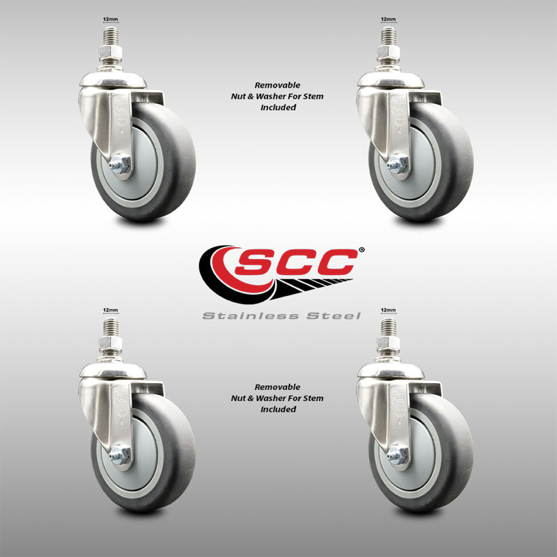 Thermoplastic Rubber Casters