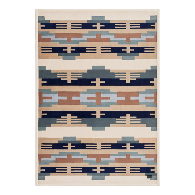 Plaid en peluche Shiprock 50x70"