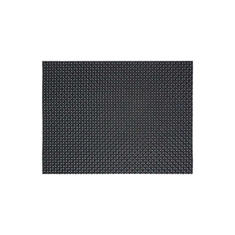 Napperon en vinyle Metroweave®, Noir, 16 po x 12 po