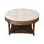 Grande table basse ronde avec repose-pieds imperméable-698867372