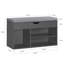 Carranza Polyester Upholstered Storage Bench-88577051