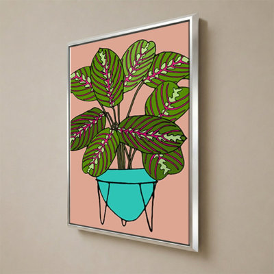 Plante en pot IV par Jen Bucheli - Impression sur toile