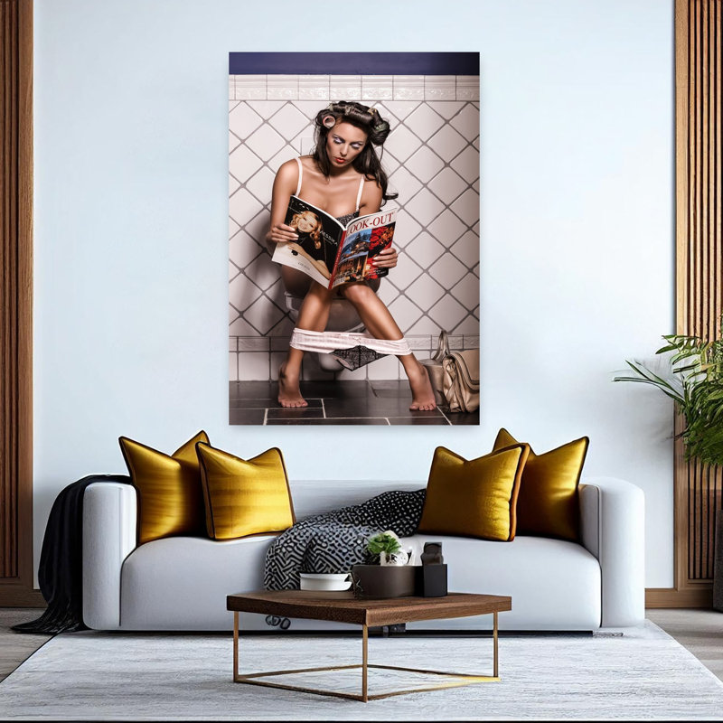 Art contemporain Portrait contemporain, H 60 po x l 40 po