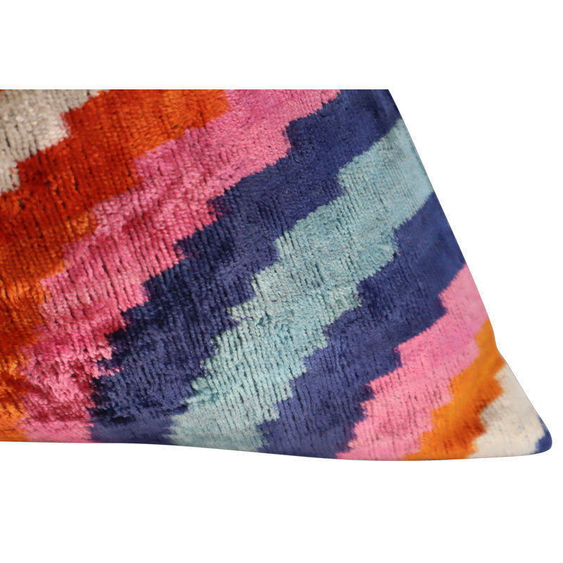 Velvet Lumbar Pillow Cover & Insert