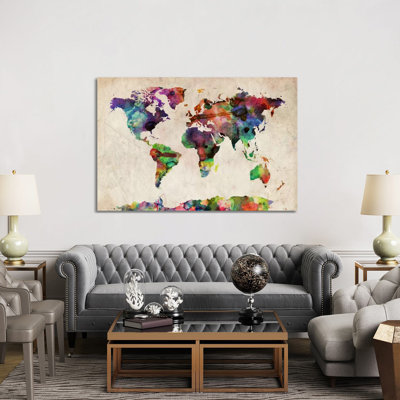 1 Piece Wrapped Canvas Wall Art
