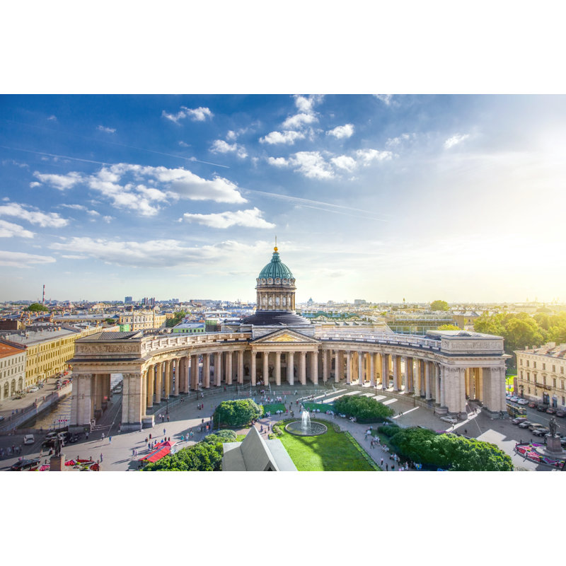Kazan Cathedral by Adisa - Wrapped Canvas Print, 51cm H x 76cm W