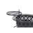 Round Steel Wood Burning Smokeless Fire Pit