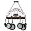 Bon Appetit Handcrafted Hanging Pot Rack