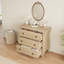 3 Drawer 75.9cm W Chest