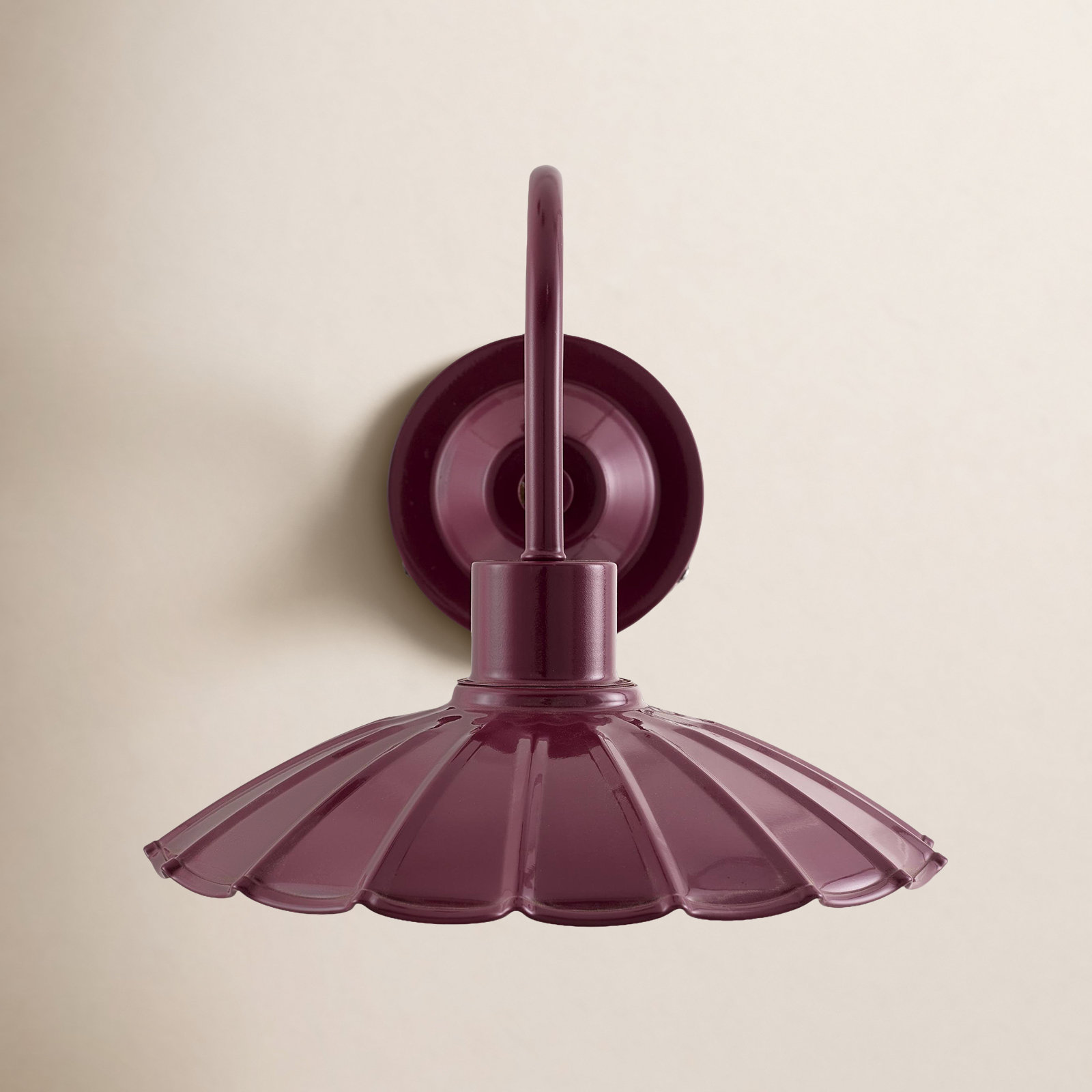 Elanie Wall Sconce, Maroon