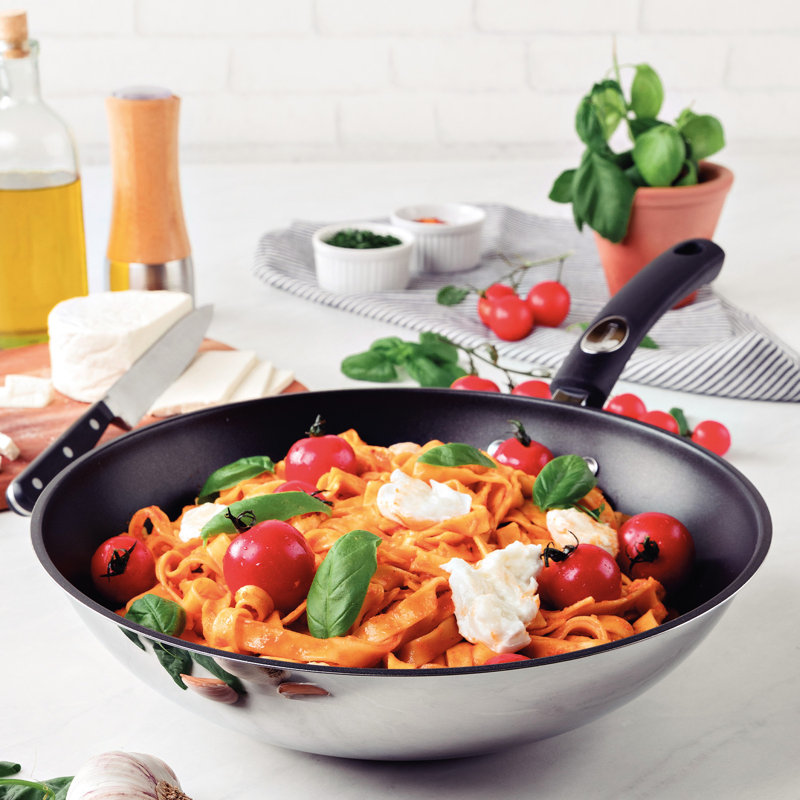 Tramontina Non-Stick Stainless Steel Wok