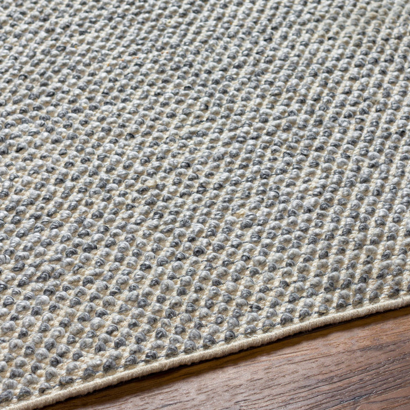 Striped Area Rug, Rectangle 12' x 15', Gray