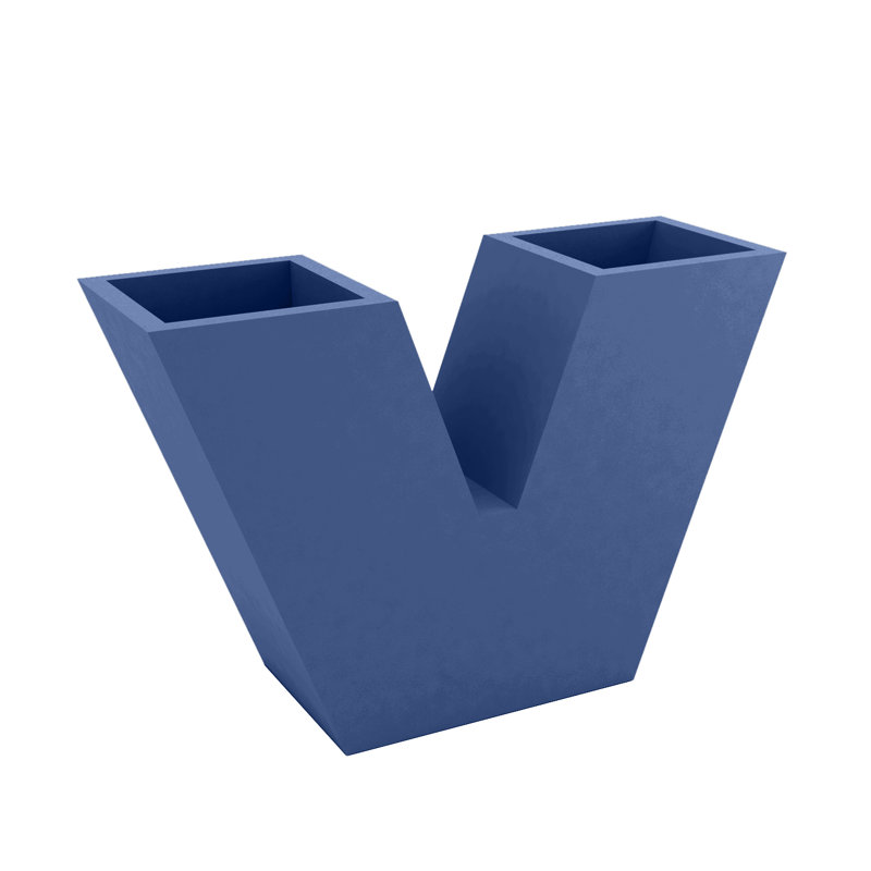 Uve Resin Pot Planter, Ecru, 31.5" H x 14.25" W x 14.75" D