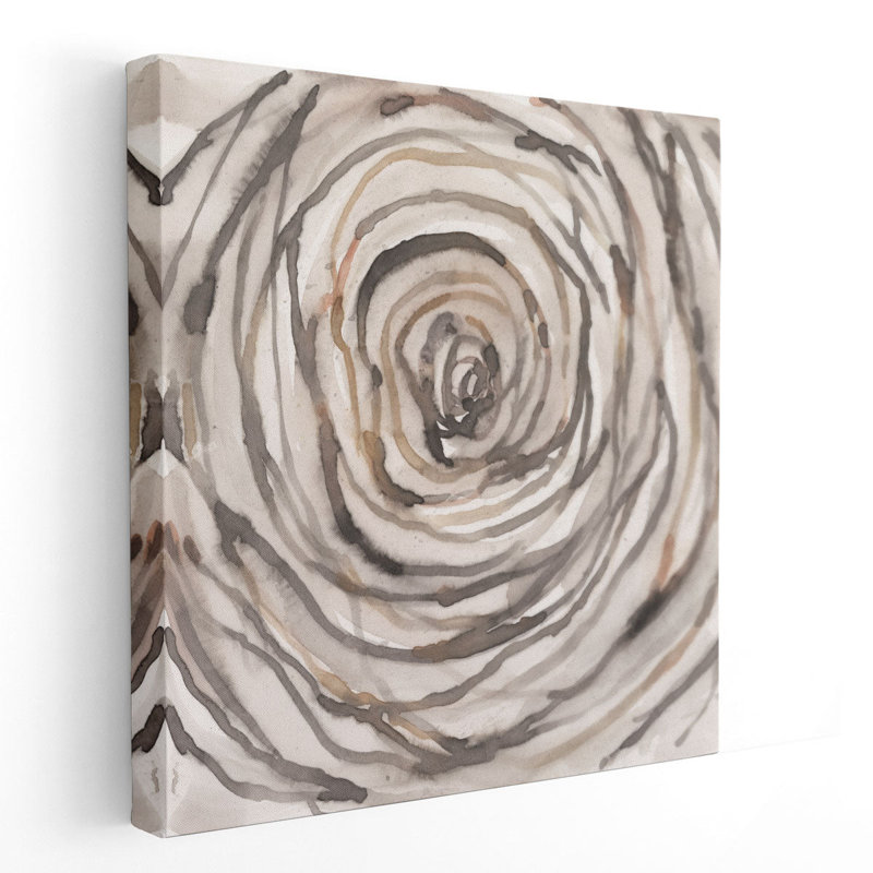 Branche torsadée I - reproduction d'art sur toile, H 12 po x l 12 po