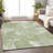 Premium Machine Washable Prisco Aloe Rug-128775860
