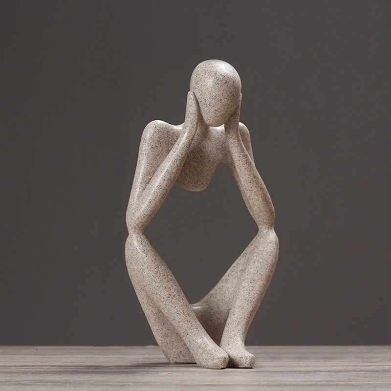 Thinker Tulley Figurine