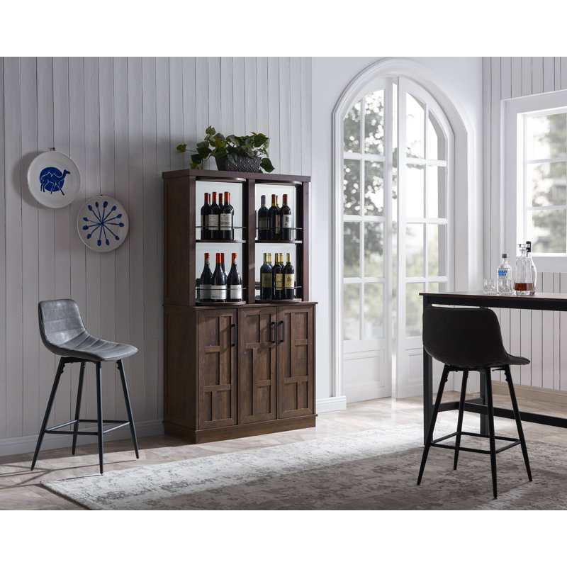 Armoire bar, Acajou