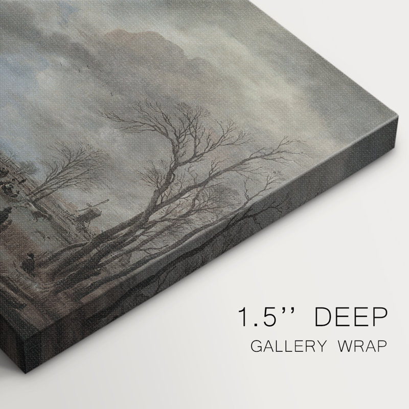 Paysages rétro-Cccxxxxi - Cavas enveloppés de galerie, 8 x 12