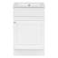 Meuble-lavabo de 20 po avec lavabo et tablette de porte, tablette réglable-680515508