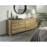 Commode double 6 tiroirs Darleena