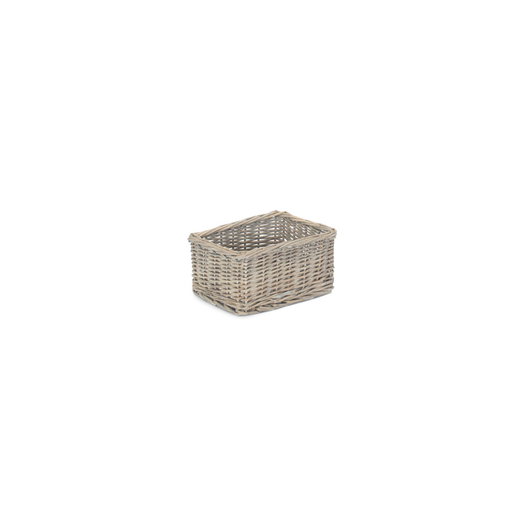 Lily Manor Wicker Storage Tray Basket