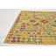 Tapis de zone en laine 3 pi 3 po x 6 pi 4 po one-of-kind noué la yellow Lorain