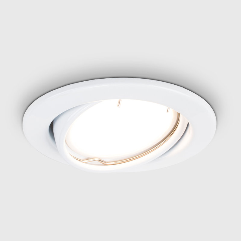 8cm Recessed Lighting Kit, White, 6500K