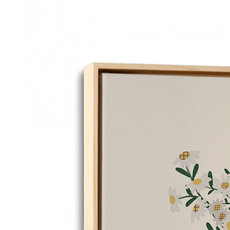 «Sweet as a Daisy» par Alisa Galitsyna, reproduction d'art sur toile, H 30 po x l 30 po x P 1,375 po, Érable