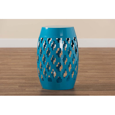 Berberia Round Outdoor Side Table , 12.2 " W 12.2 " D