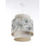 Adoncia 1 - Light Silver Drum Pendant